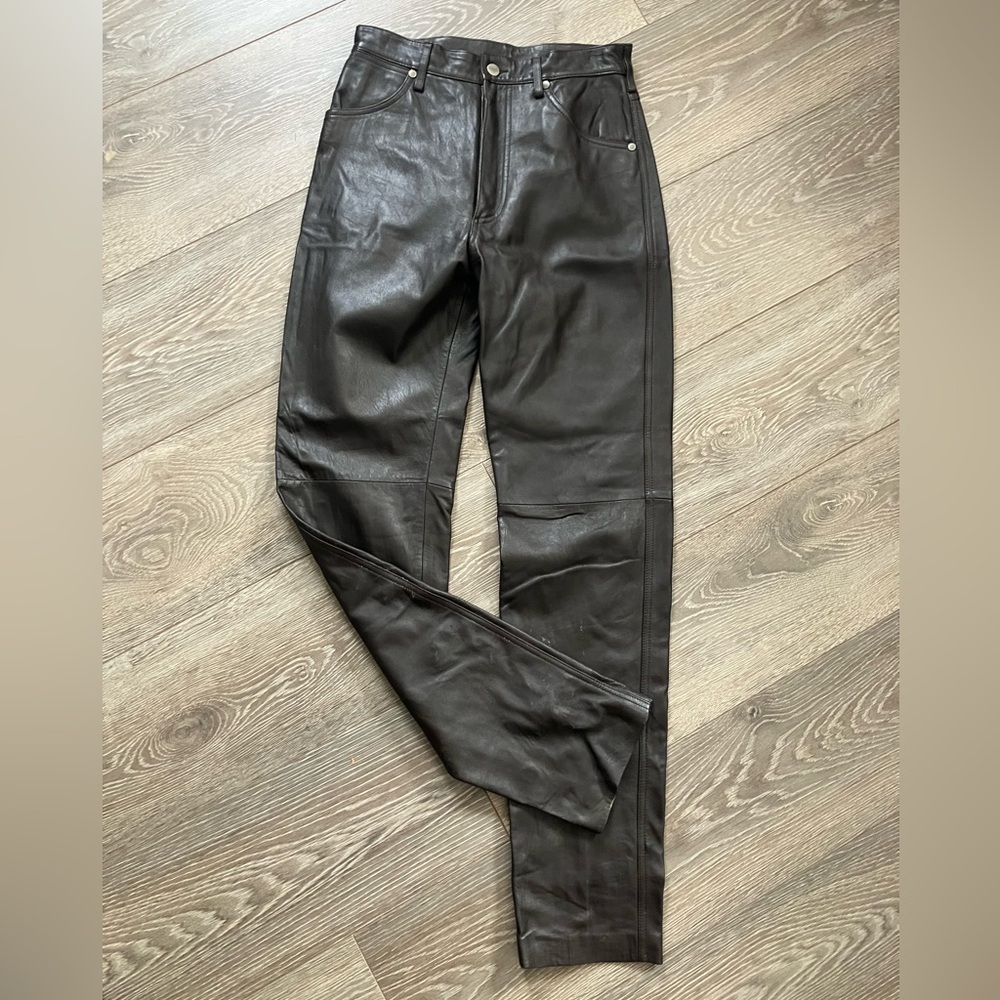 ✨Vintage✨ Wrangler Bareback Genuine Leather Western Riding Pants